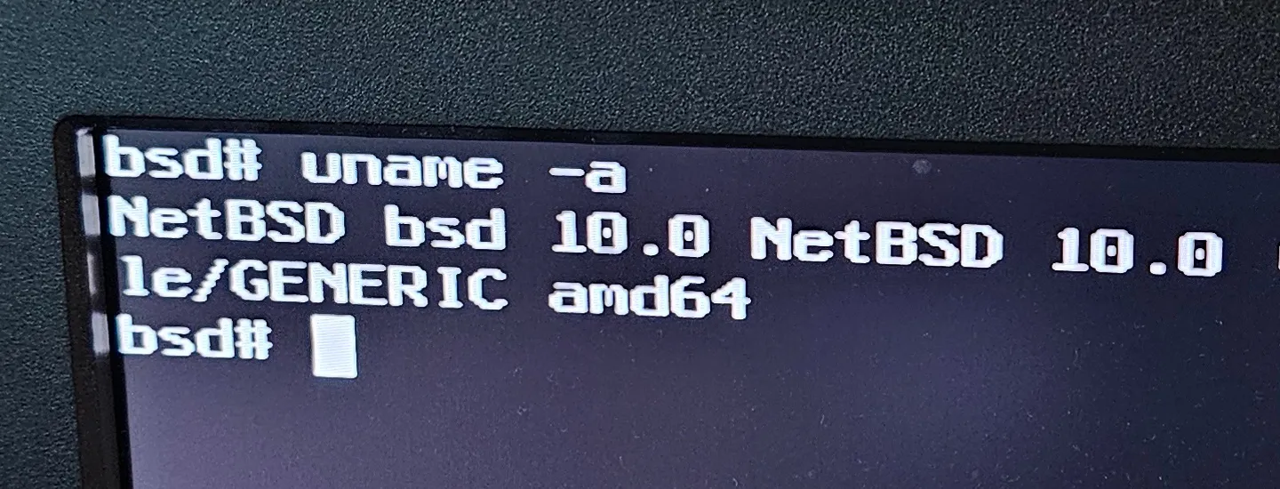 NetBSD 9.5 जारी, श्रृंखला का अंतिम अद्यतन