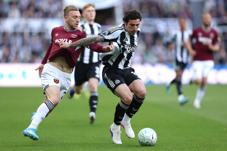 Newcastle United Rejects Tottenham Hotspur's Bid for Sandro Tonali
