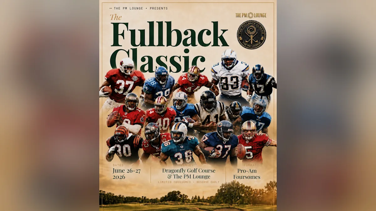 NFL Fullbacks Gather in Fresno for Inaugural Charity Golf Tournament