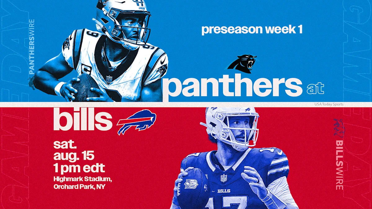 NFL Preseason Week 1 Schedule Includes Panthers-Bills and Seahawks-Cowboys