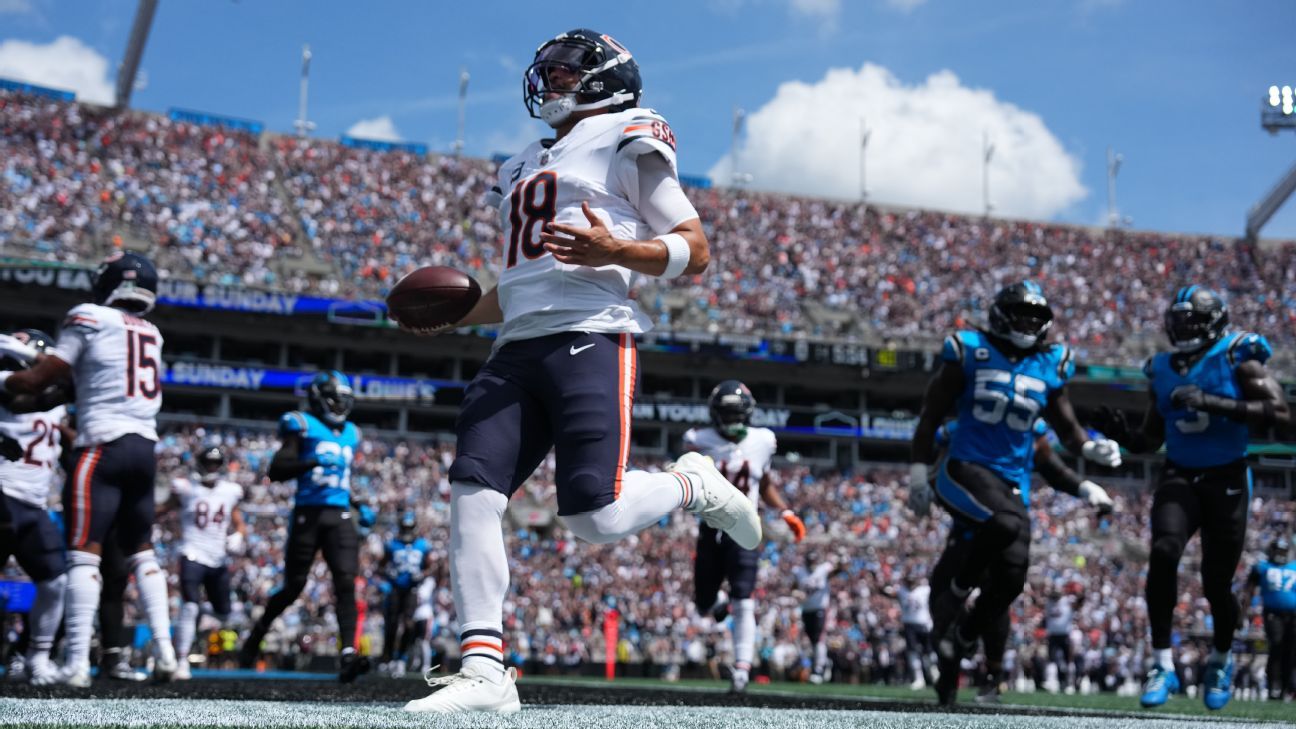 NFL Week 1: Key Stats from Bears, Bills, and More