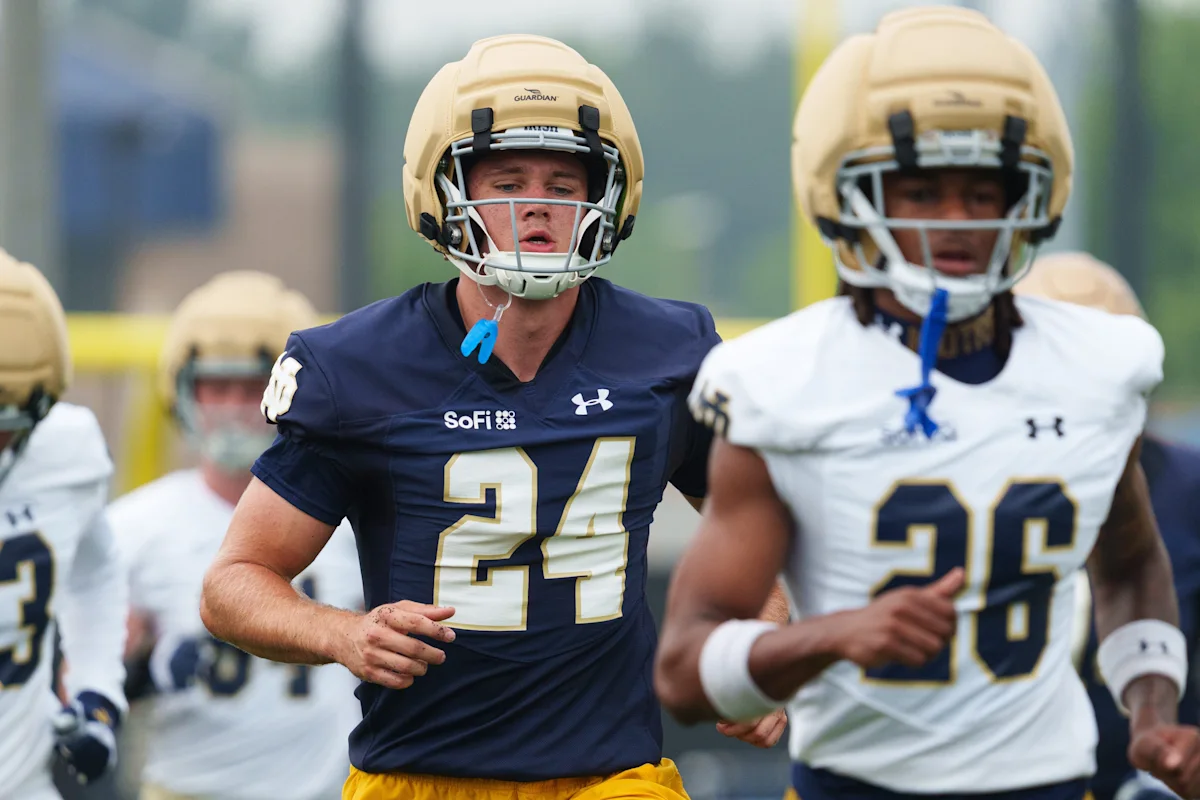Notre Dame OC Praises Freshman After First Practice