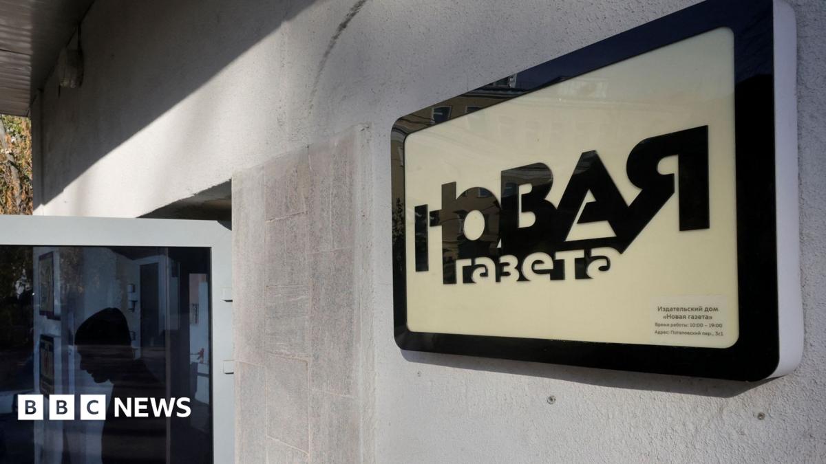 Novaya Gazeta Shuts Down, Blaming Kremlin Pressure