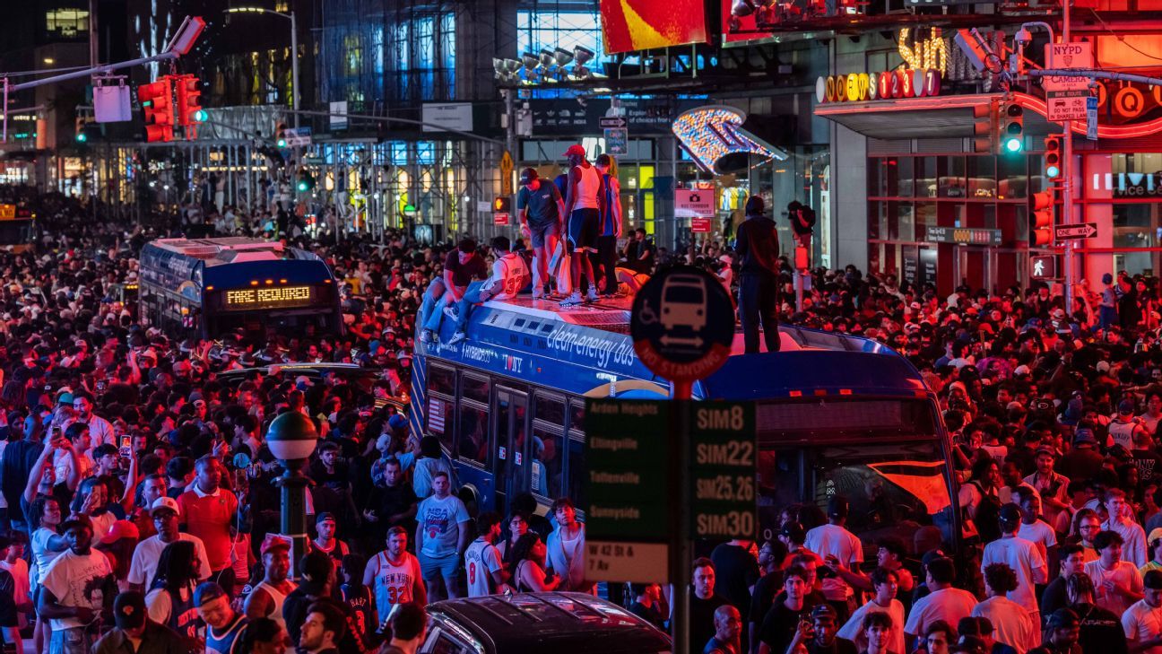 NYPD to Deploy 10,000 Officers for New York Knicks Championship Parade