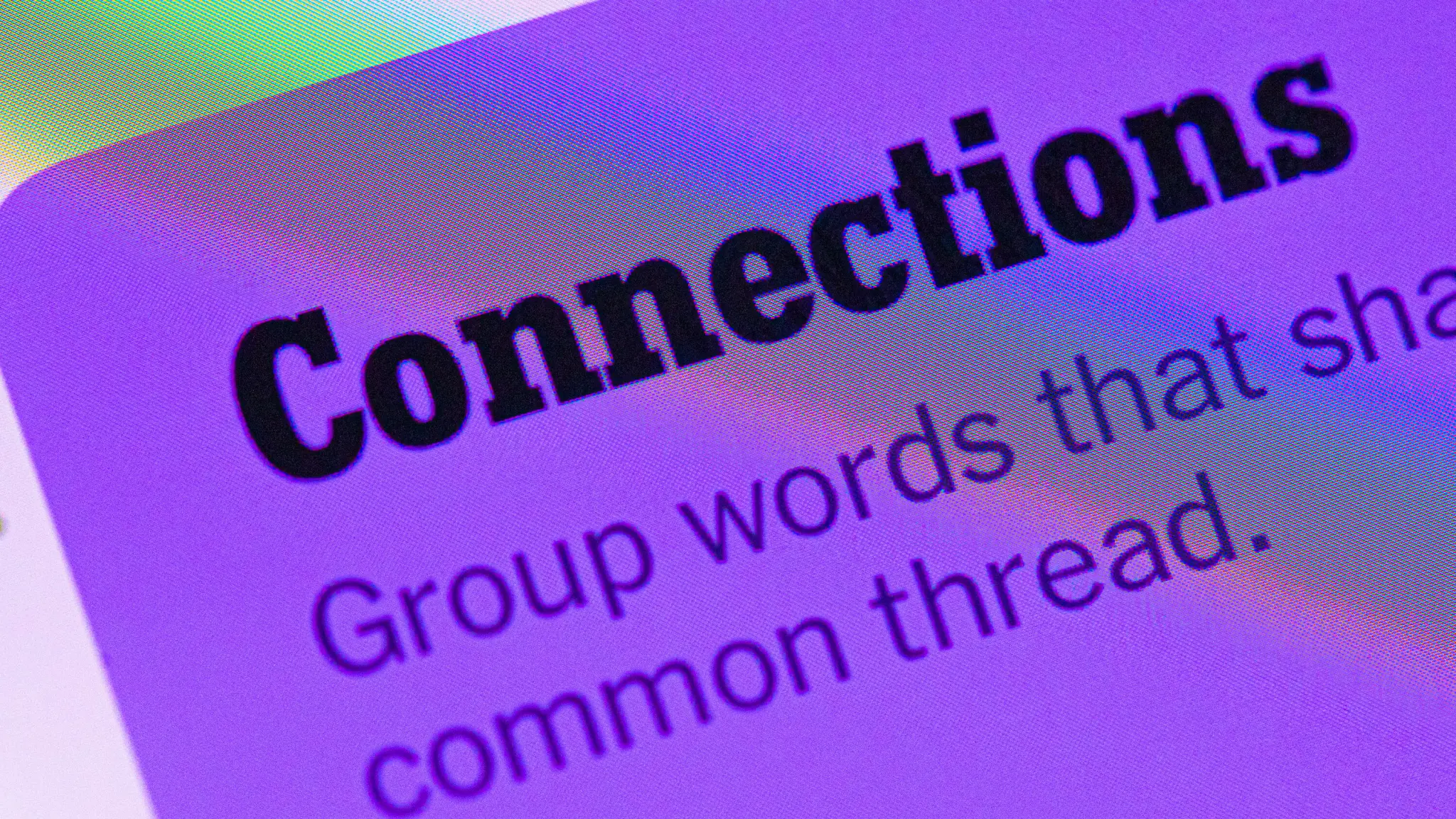 NYT Connections Hints and Answers for August 3