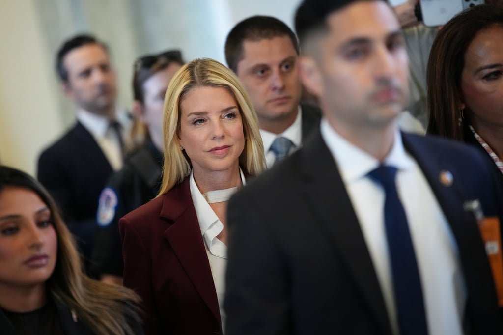 Pam Bondi Defends DOJ's Handling of Epstein Files Before House Panel