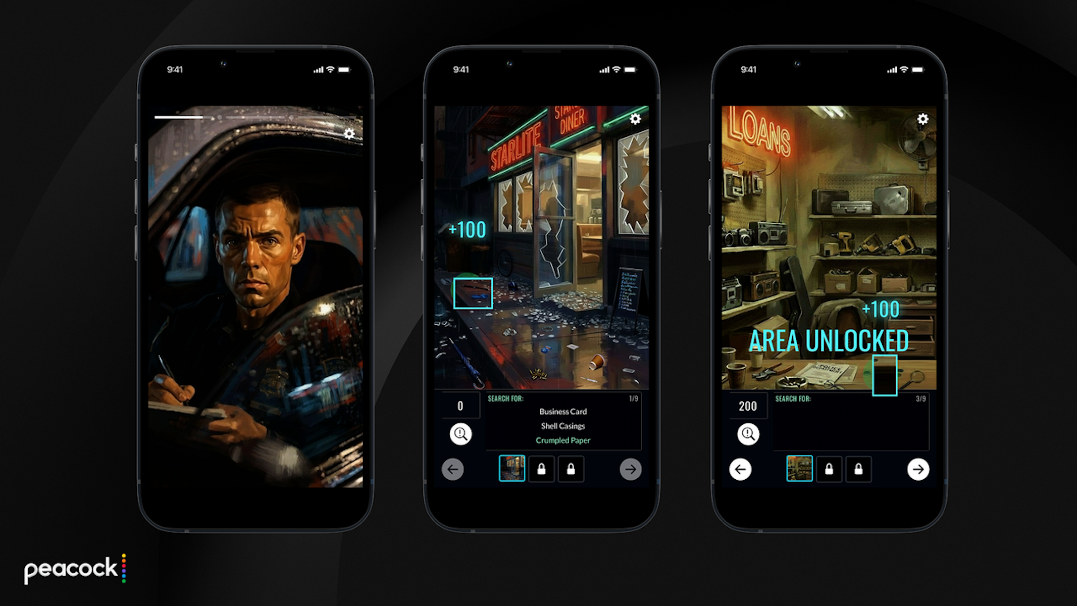 Peacock Launches AI-Generated Detective Mobile Game