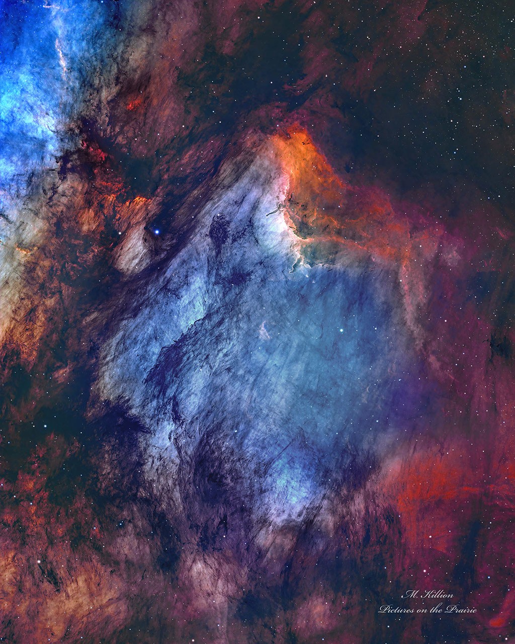 Pelican Nebula's Transformation Captured in New Image