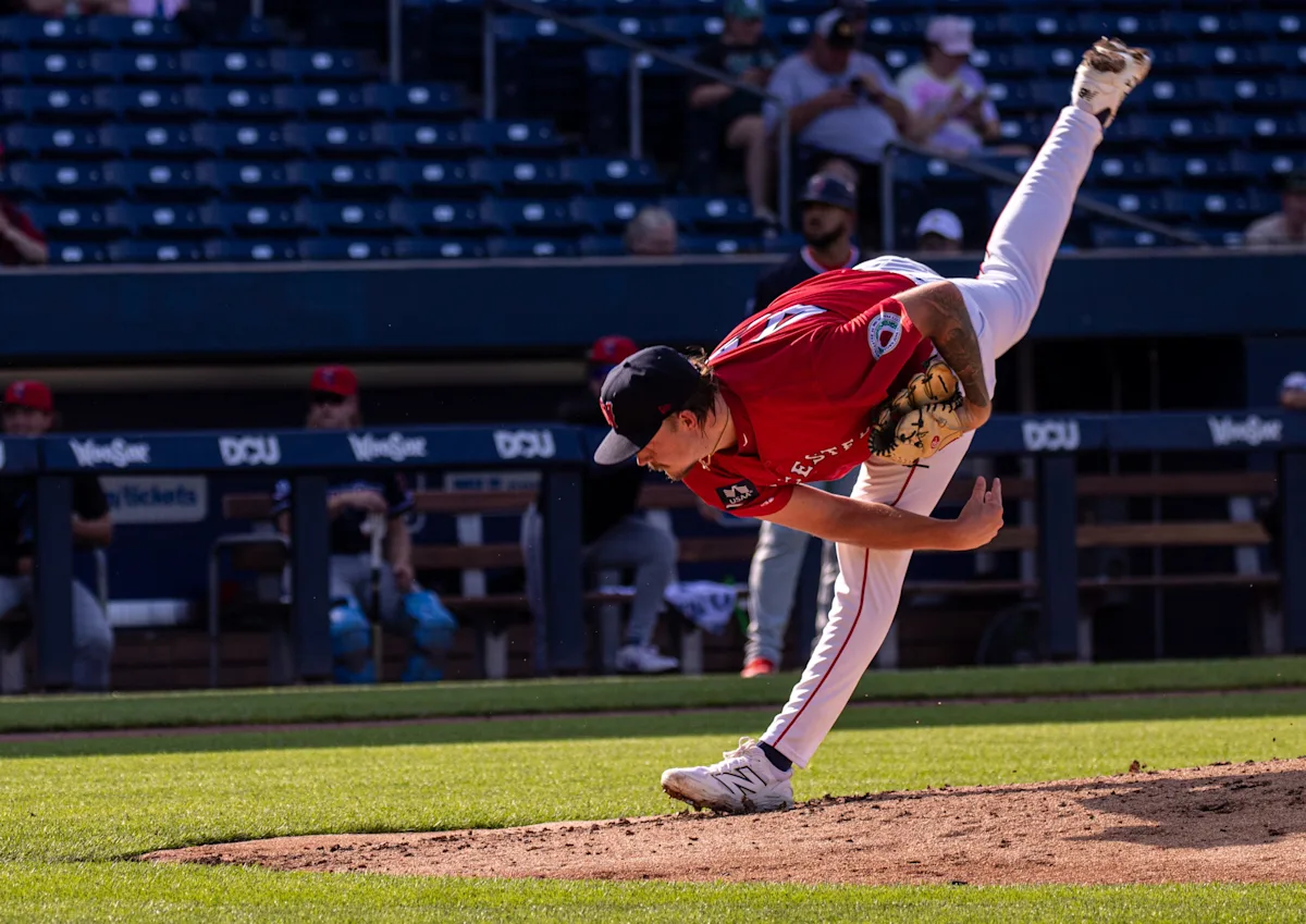 Pitcher Blake Wehunt Debuts with Worcester Red Sox