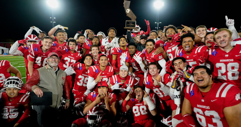 Prognose: Mater Dei Football wird die meisten Spiele seit 2011 verlieren