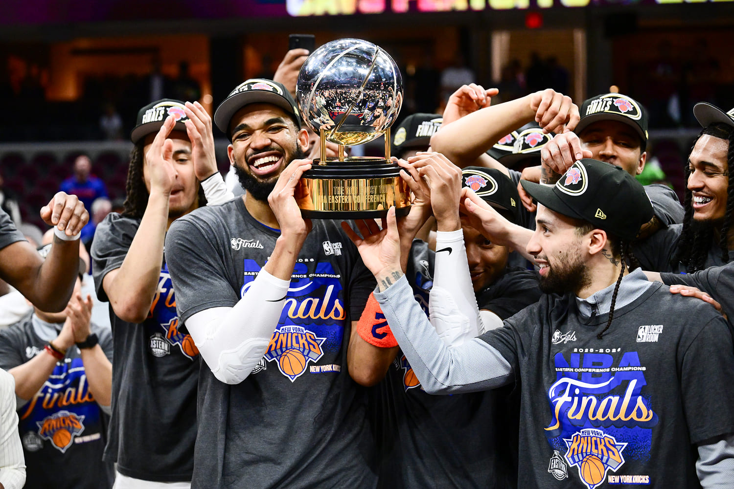 President Trump says he may attend NBA Finals game in New York