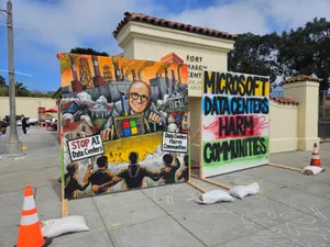 Protesters Rally Against AI Data Centers at Microsoft Build Conference