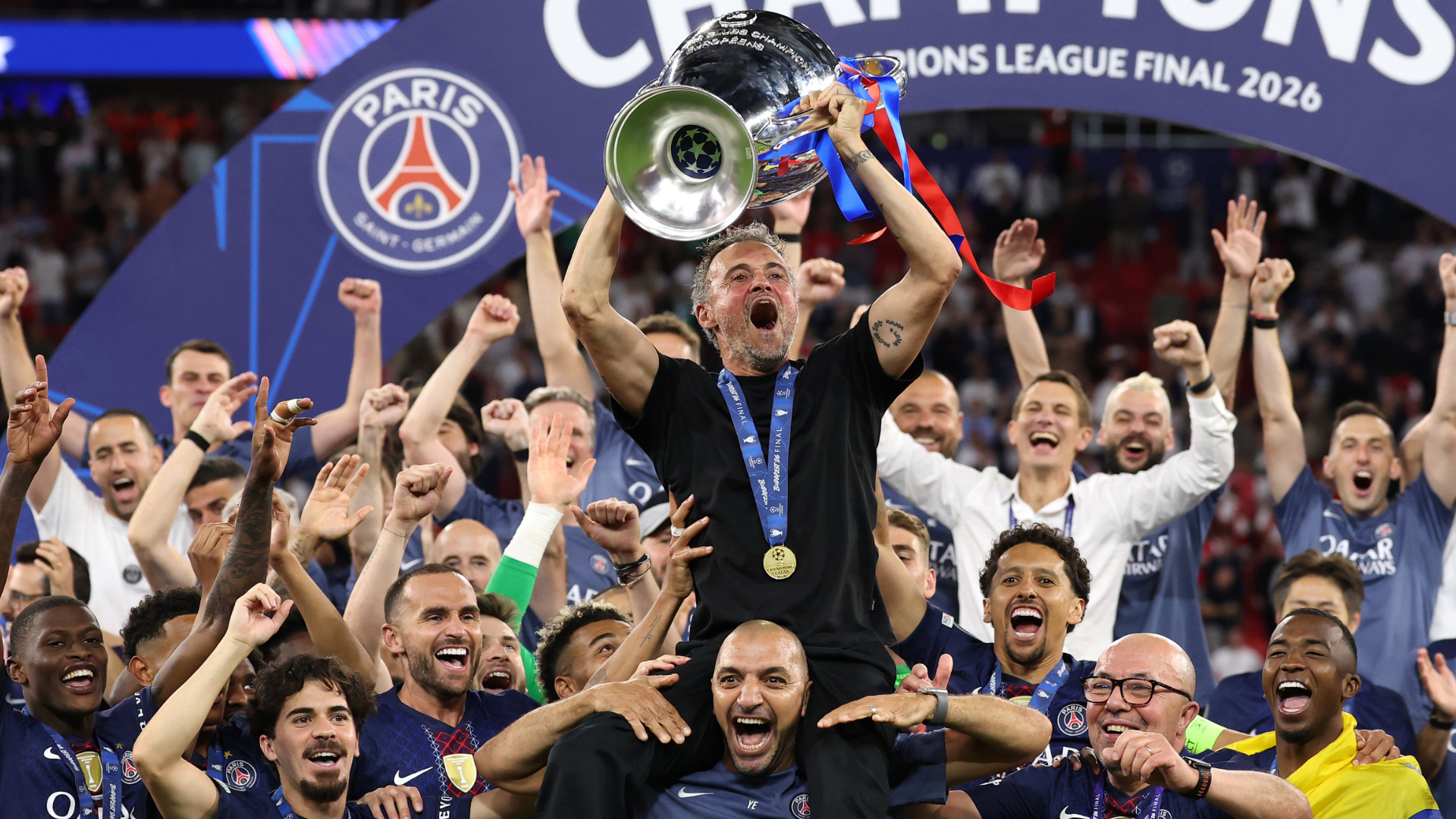 PSG Wins Consecutive Champions League Titles with Victory Over Arsenal