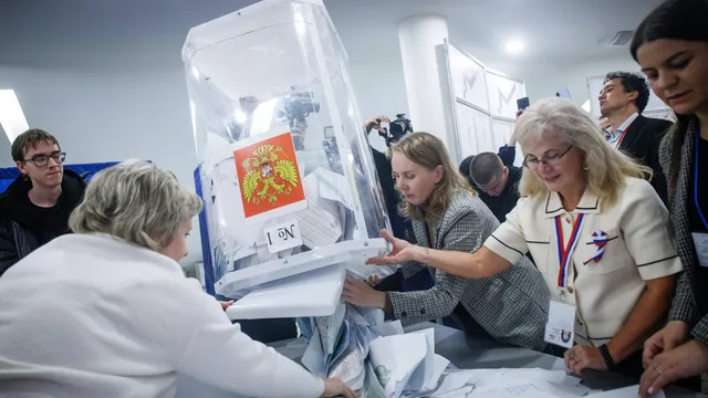 Putins Partei sichert sich voraussichtlichen Sieg bei russischer Parlamentswahl