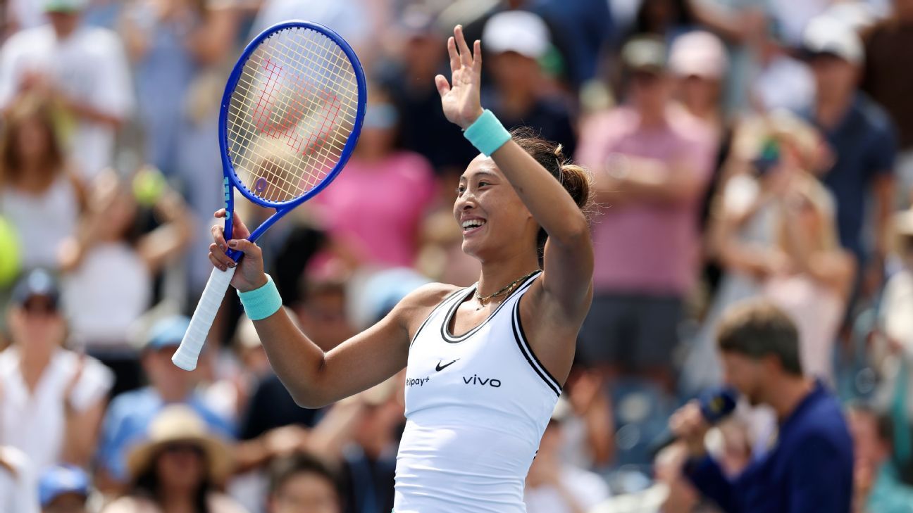 Qinwen und Potapova erzielen Überraschungen bei den US Open