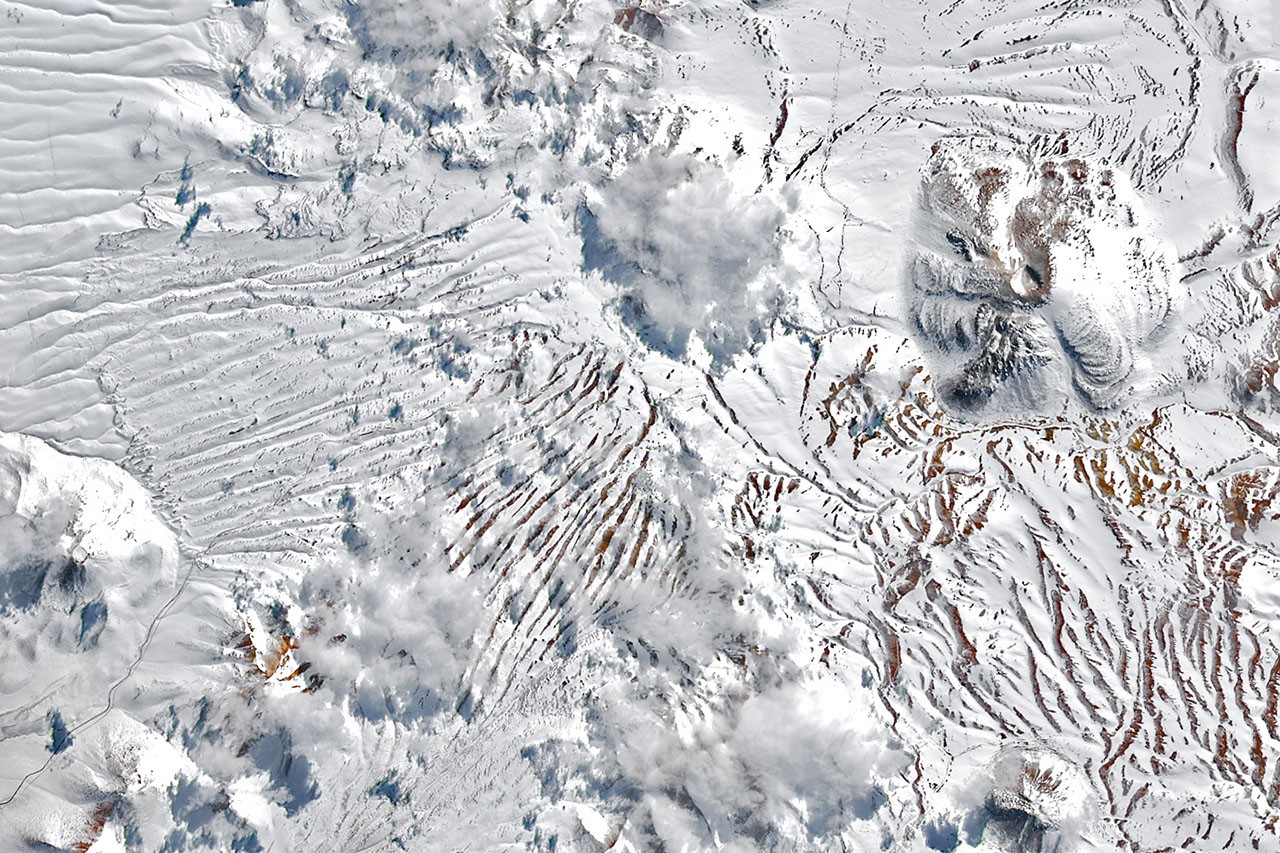 Rare Snowfall Blankets Atacama Desert