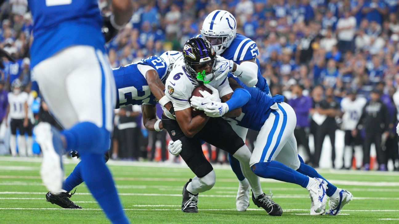 Ravens Lose Flowers, Lane to Injury in Season Opener