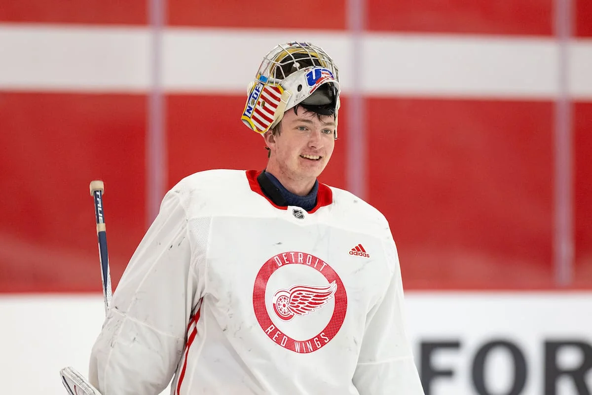 Red Wings Prospect Augustine Begins Professional Hockey Career