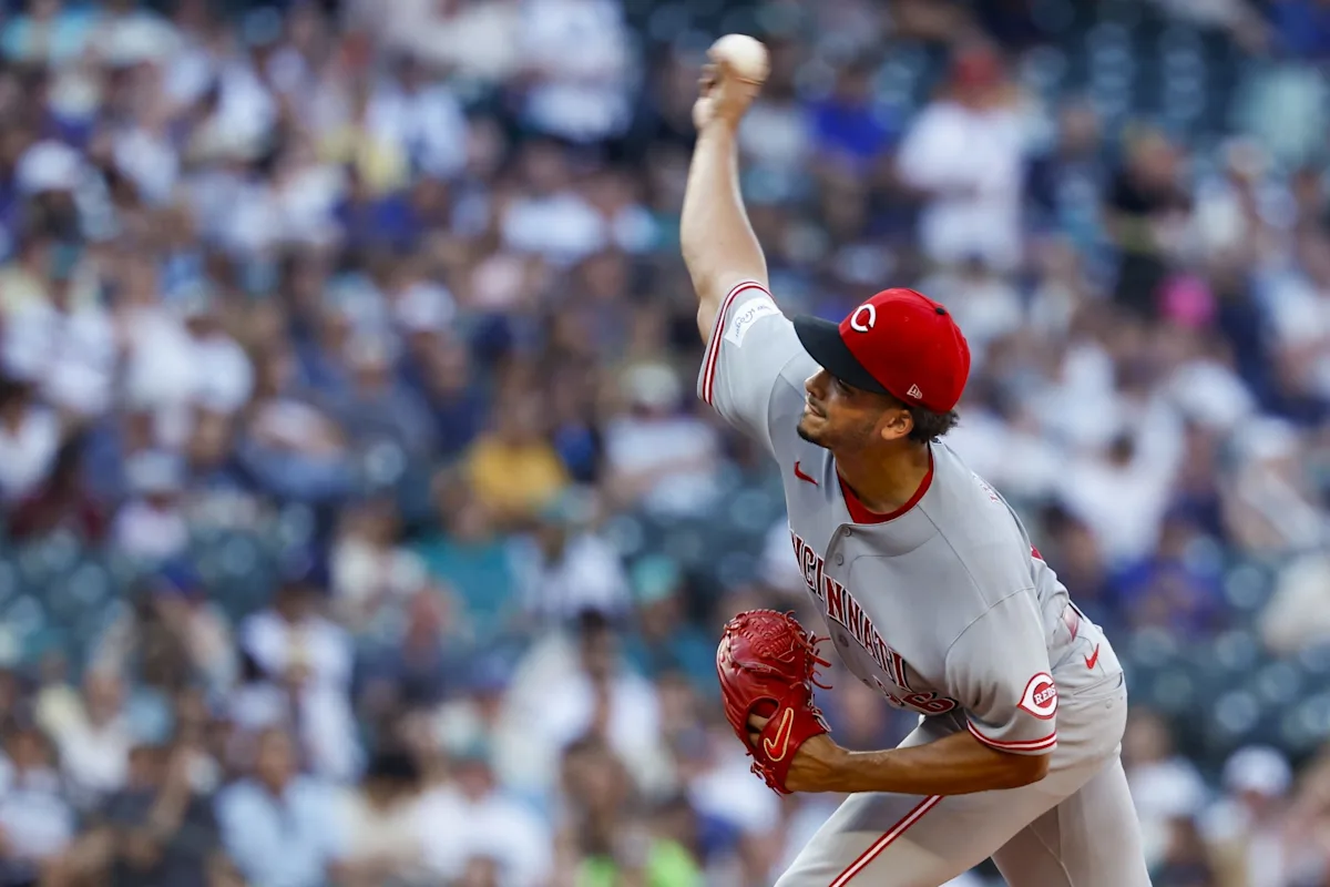 Reds Pitcher Chase Burns Leads Team to First Seattle Win Since 2019