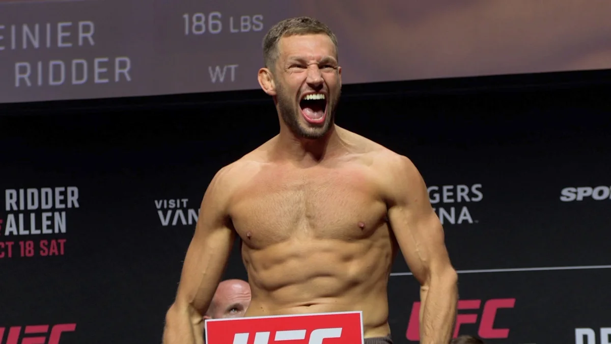 Reinier de Ridder Permanently Moves to Light Heavyweight