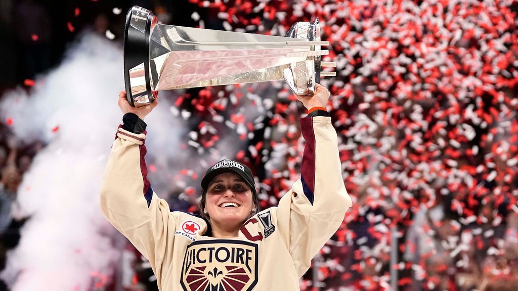 Replica of PWHL Championship Trophy Missing
