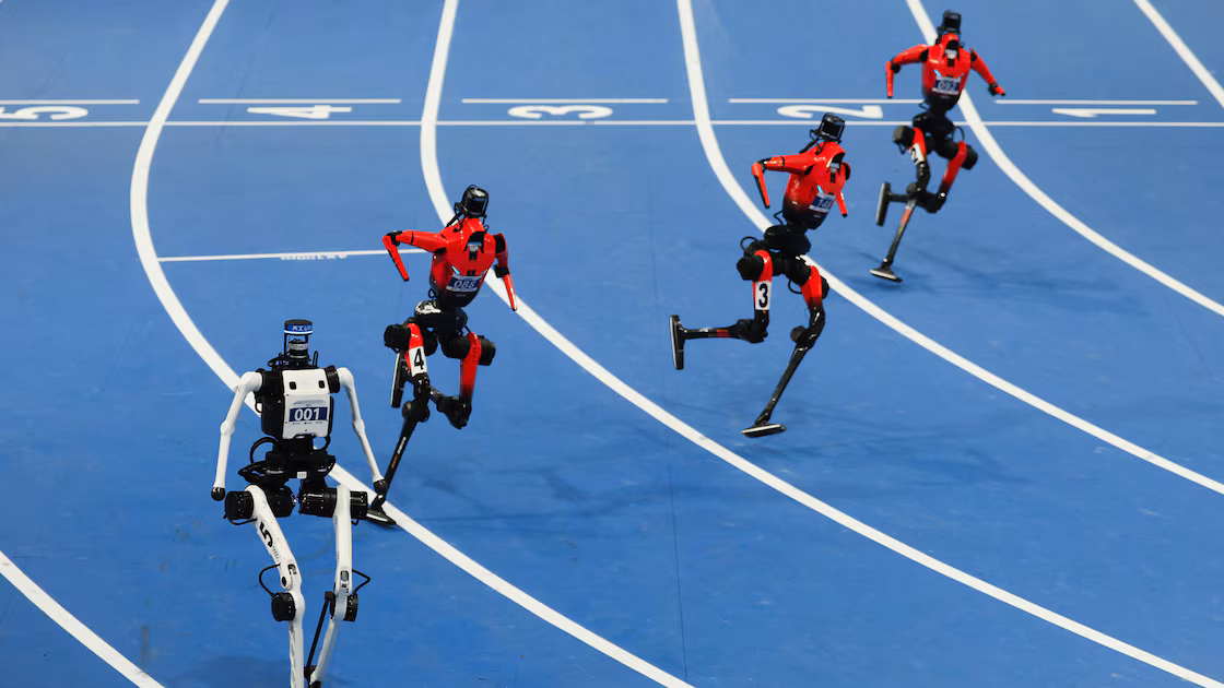 Robot Breaks Another Track Record at World Humanoid Games