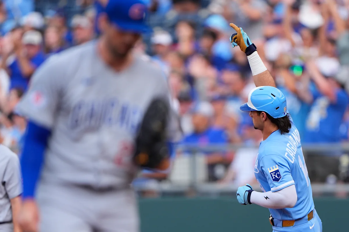 Royals Defeat Cubs, Holmes Struggles in Debut