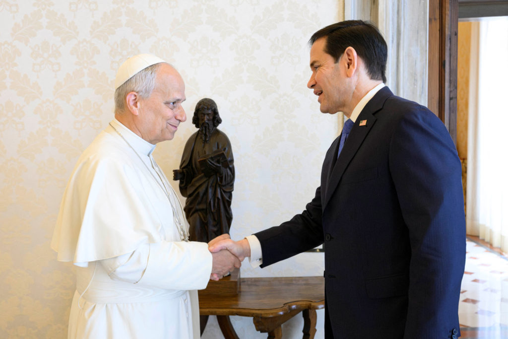 Rubio Discusses Middle East Peace Efforts in Vatican Meetings