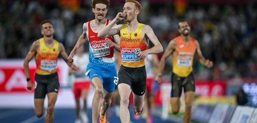 Ruppert gewinnt EM-Gold im 3000-Meter-Hindernislauf, Bebendorf holt Bronze