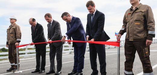 Russland und Nordkorea eröffnen erste Straßenbrücke