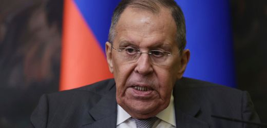 Russlands Außenminister Lawrow sieht in Drohnenvorwürfen 'Beginn eines echten Krieges'