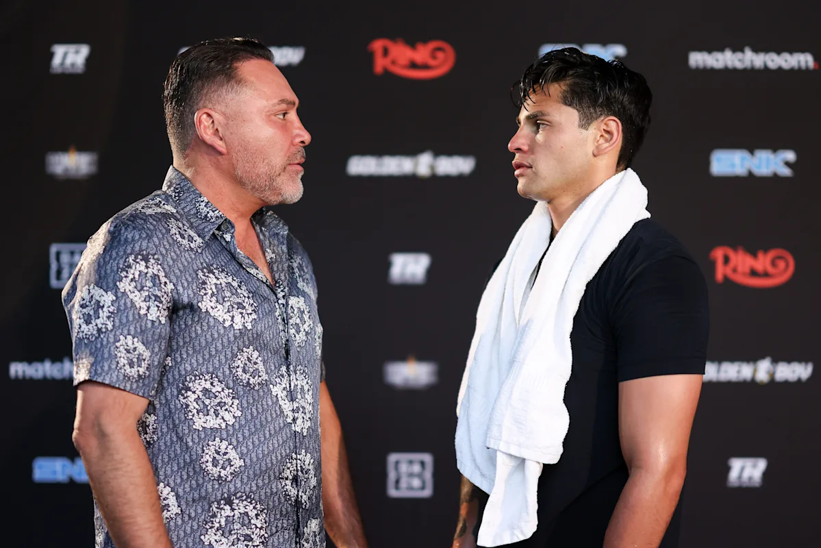 Ryan Garcia Disputes with Oscar De La Hoya