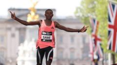 Sawe smashes two-hour mark to 'move goalposts for marathon running'
