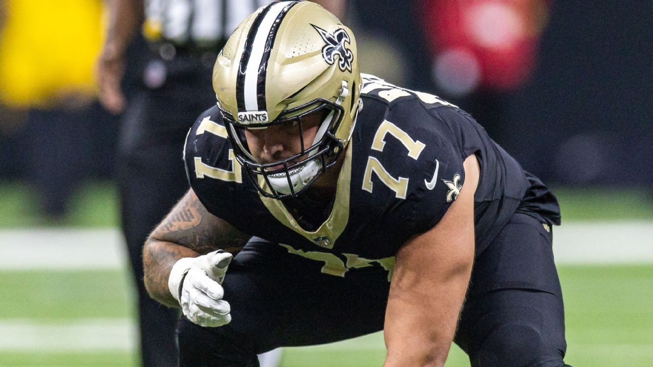 Saints' Radunz Out for Season with Torn ACL