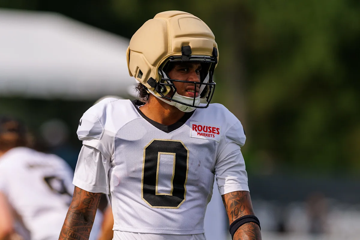 Saints Rookie WR Jordyn Tyson Sidelined With Hamstring Injury