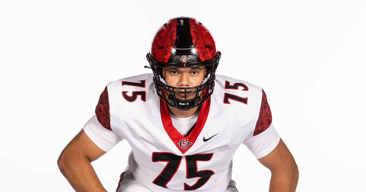 San Diego State Gains Commitment from Offensive Lineman Seth Sullivan