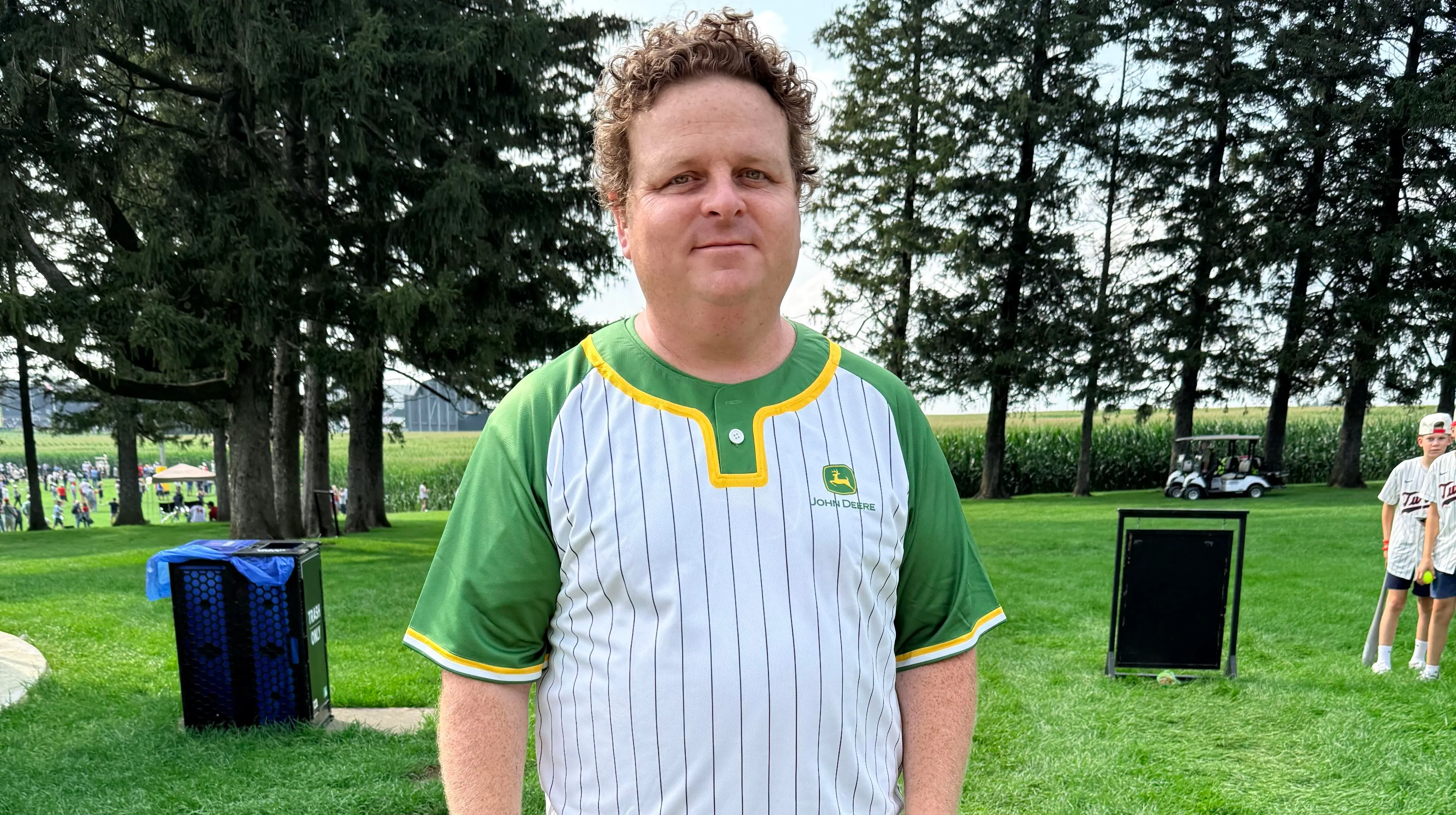 ‘Sandlot’ Actor Patrick Renna Attends Field of Dreams Game