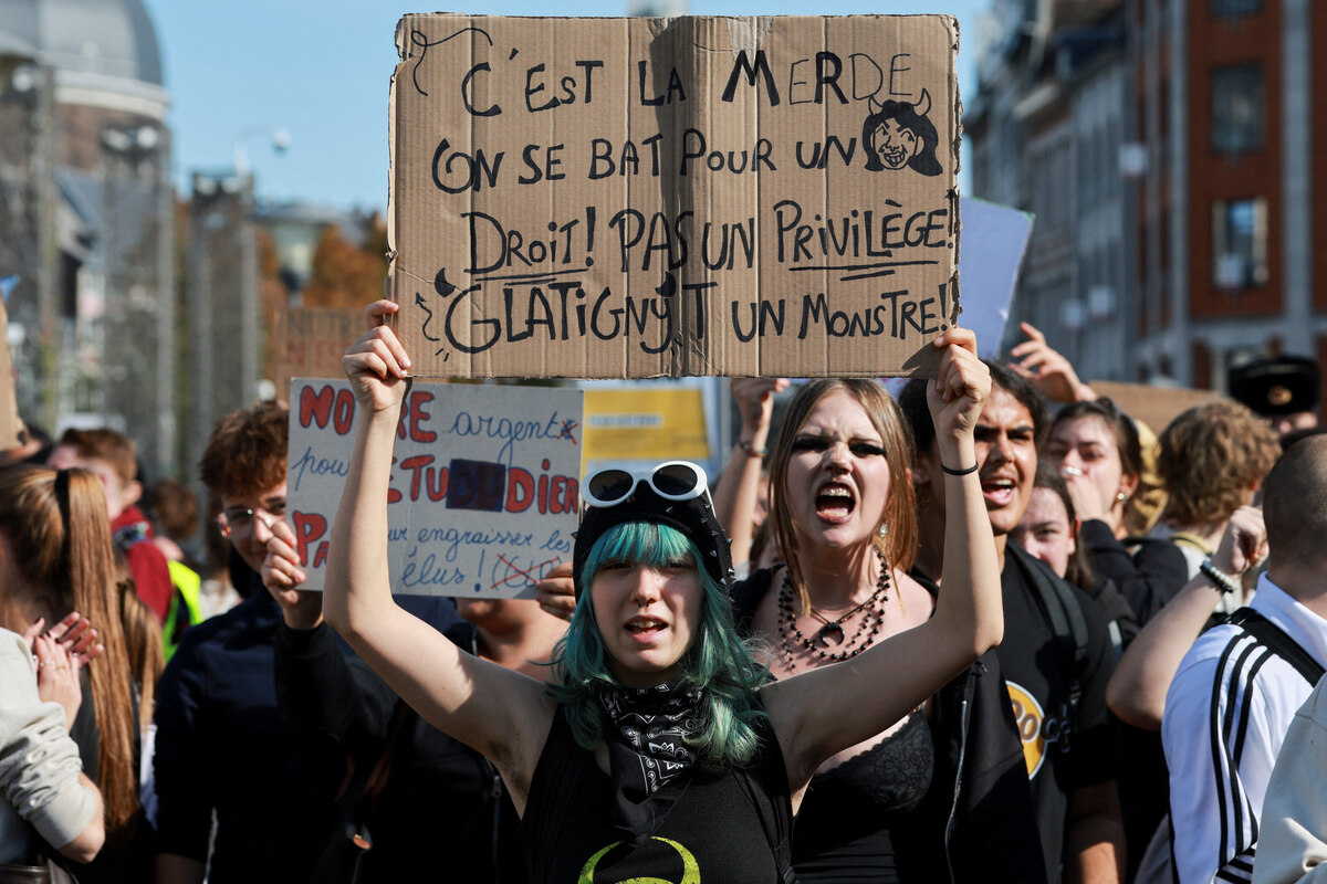 Schülerproteste in Belgien nehmen zu, Bildungsministerin verteidigt Sparkurs