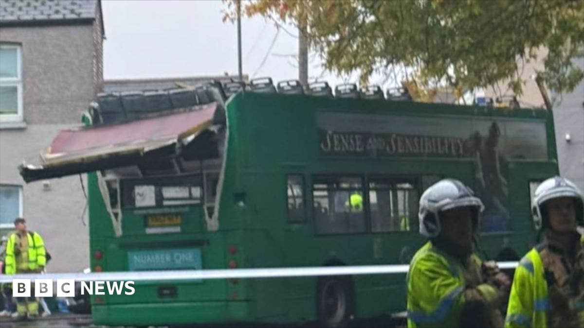 School Bus Crashes into Railway Bridge, Injuring Three Children