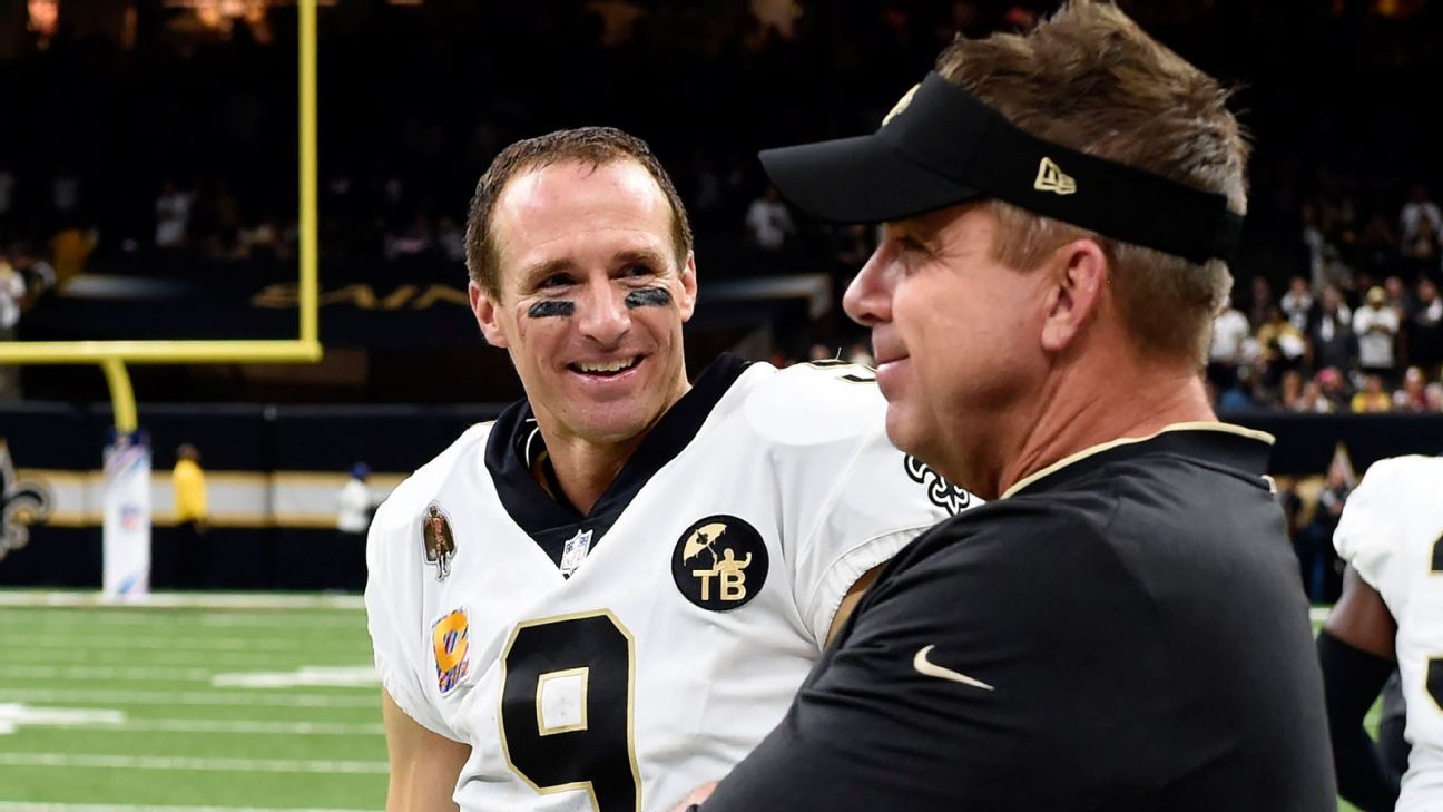 Sean Payton to Present Drew Brees for Hall of Fame Induction