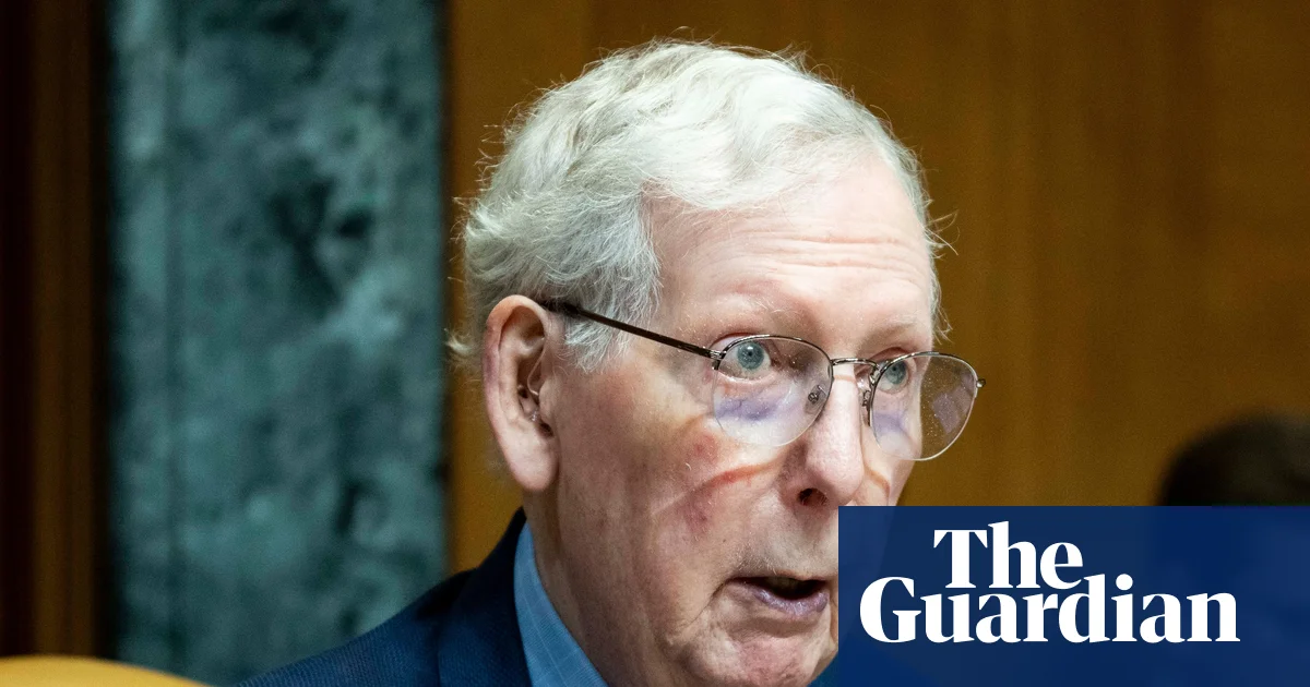 Senator Mitch McConnell Hospitalized, Receiving 'Excellent Care'