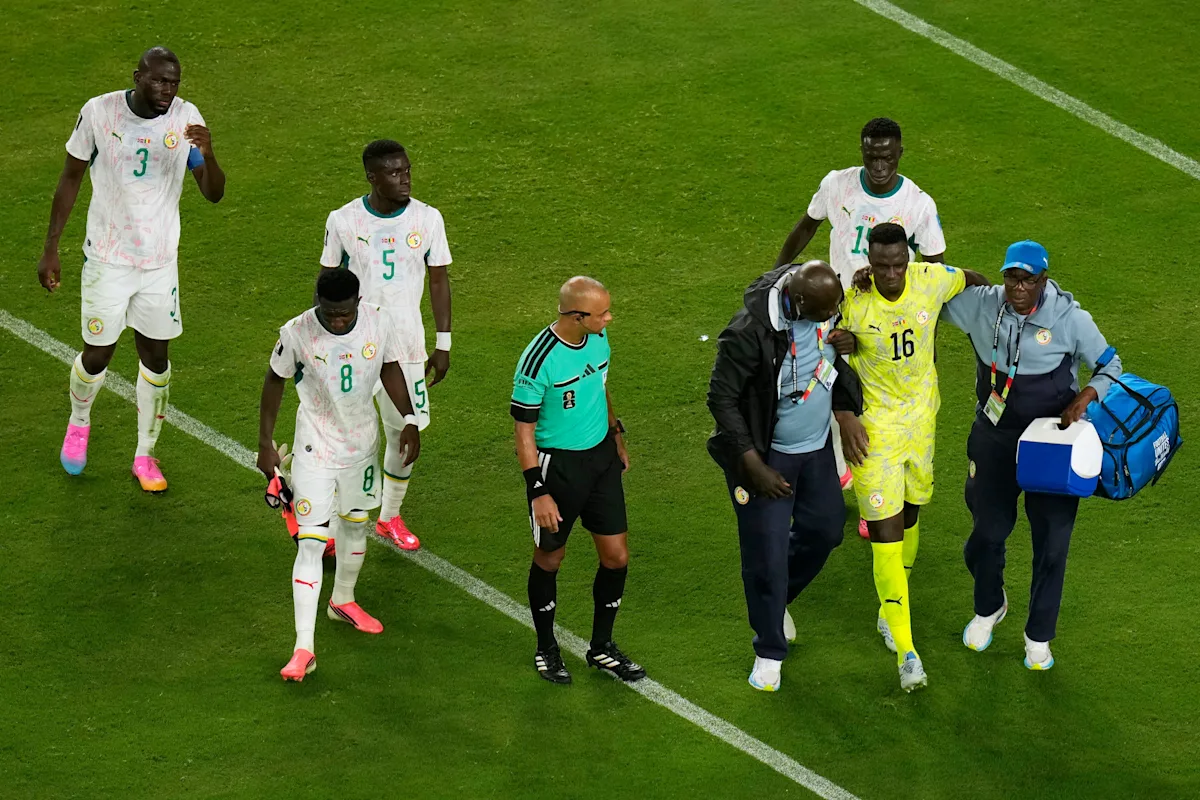 Senegal Goalkeeper Mendy Out for Belgium Match