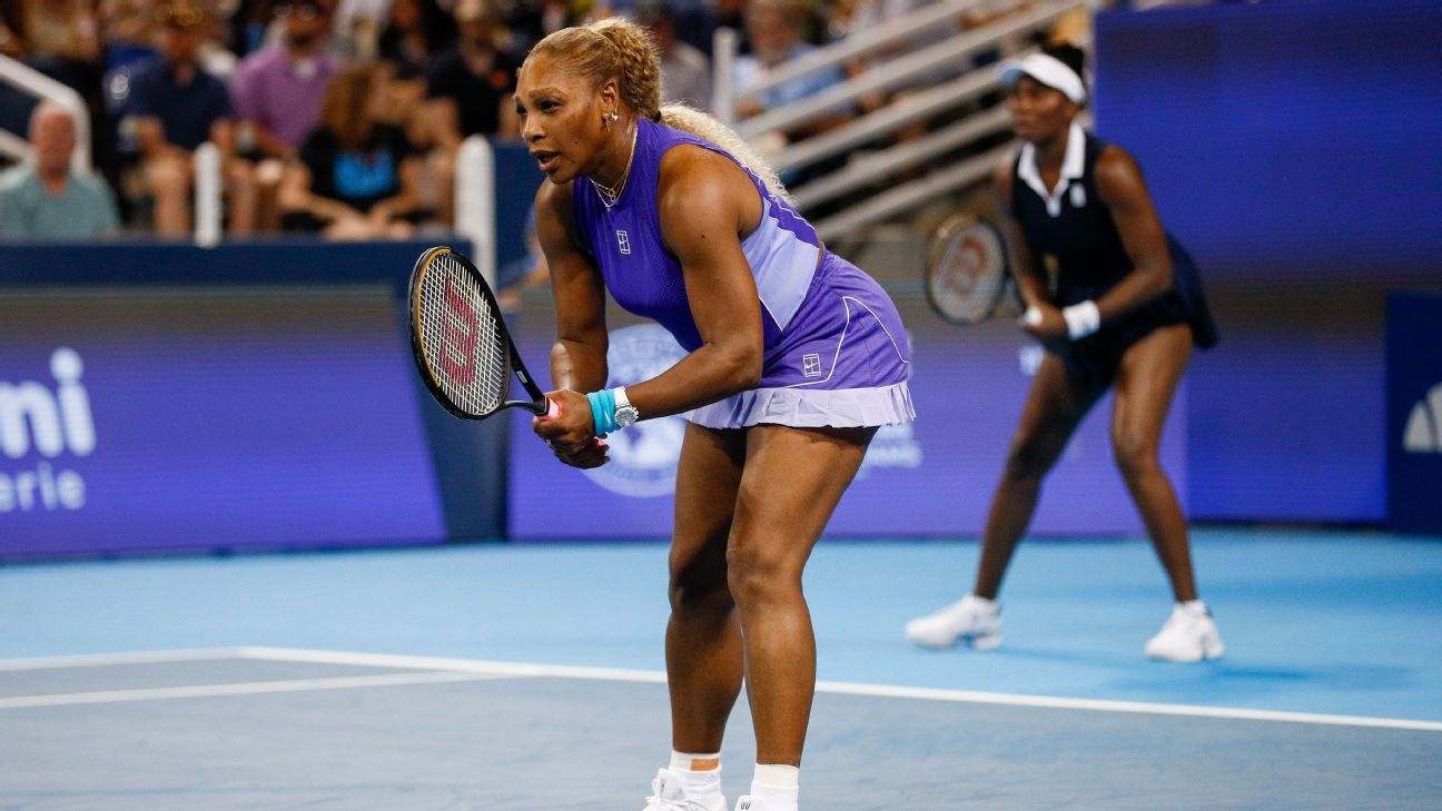 Serena und Venus Williams starten im Doppel bei den US Open