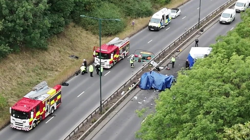 Sieben Tote bei Frontalkollision nach Verfolgungsfahrt im Nordosten Englands