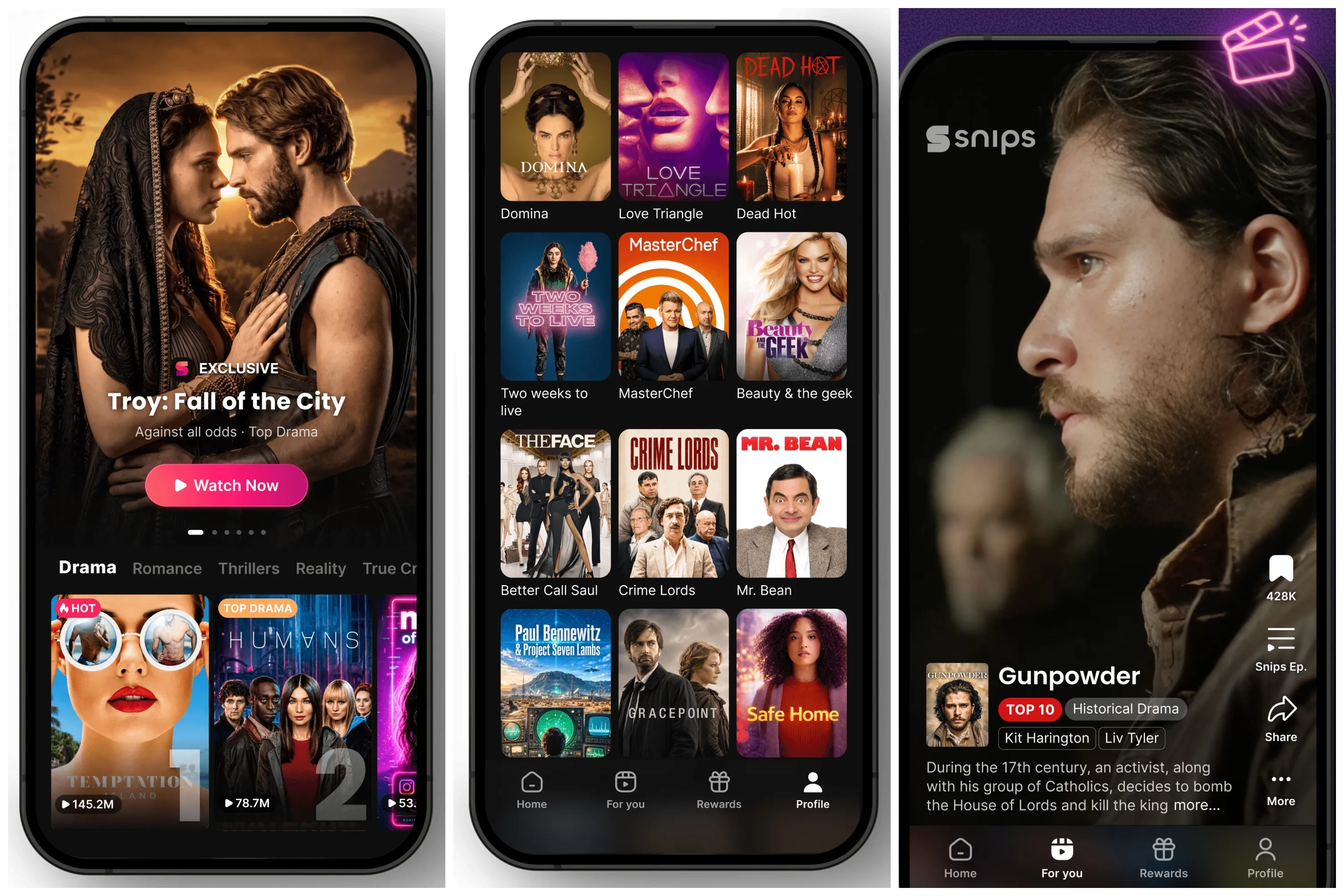 Snips to Adapt Banijay, BIG Media Titles for Short-Form Video