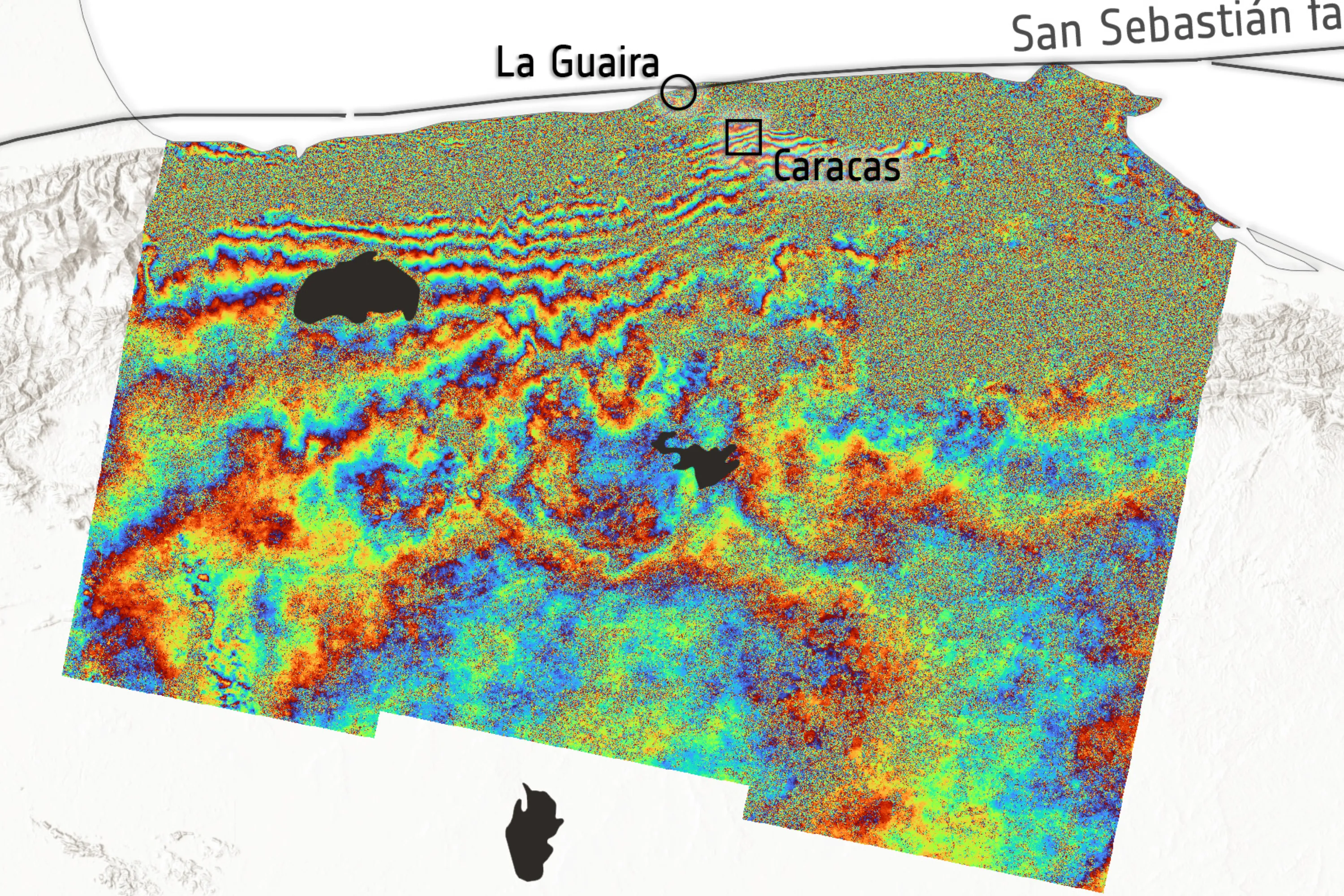 Space Lasers Reveal Crust Shifts From Venezuela Earthquakes