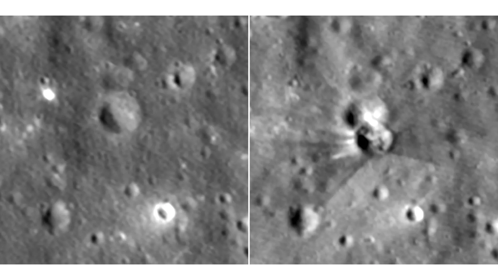SpaceX Rocket Impact Creates Crater on the Moon