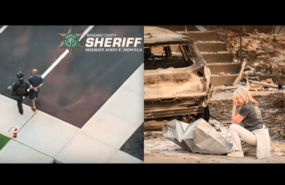 Spokane Wildfire Suspect Previously Convicted of Killing Adoptive Father