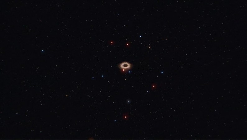El Cercano Paso de una Estrella a un Agujero Negro Podría Revelar su Rotación