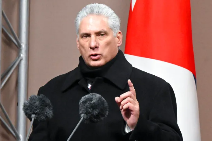 美国国务院根据行政命令制裁古巴总统 Miguel Diaz-Canel